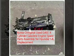 Korea Oringinal Gebruikte G4EE 4-cilinder benzinemotor Spare parts Assembly voor Hyundai 1.4L Displacement