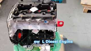 Gloednieuwe 2.2L turbodieselmotor met lang blok