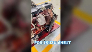 VOOR ISUZU 6HE1T Turbo Complete dieselmotorconstructie Geschikt voor Isuzu middelgrote vrachtwagens