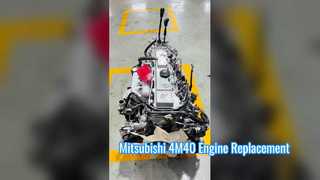 Gebruikte 4M40 4M40T dieselmotorconstructie voor Mitsubishi Pajero