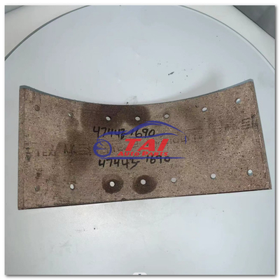 47443-1690 Hino Engine Parts Auto Parts Brake Lining Replacement For Hino