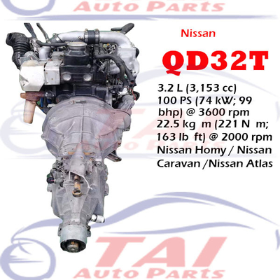 Good price QD32 QD32T Japanse motoren voor Nissan online