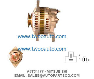 Good price Van de de Machtsalternator van A5T30977 A5T31177 Gelijkstroom de Hoge snelheid 12V 55A Alternadores online