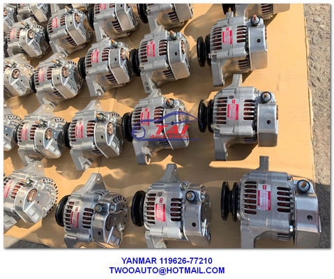 Goede prijs Yanmar originele alternator Japanse motoronderdelen voor R55-9 R60-7 119626-77210 101211-2951 online