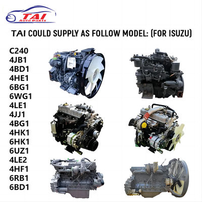 4JB1 4JB1T 4JA1T Motor Diesel Motor Assy HONDA Type Voor auto / vrachtwagen