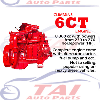 Good price 6BT 6CT 4BT Gebruikte Cummins-motoren Echte goede prestaties Standaardmaat online