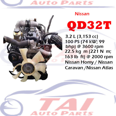 Good price Originele gebruikte Japanse auto-motoren voor Nissan QD32 QD32T online