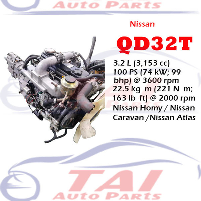 Good price Betrouwbare Nissan motor onderdelen QD32 QD32T originele onderdelen in goede staat online
