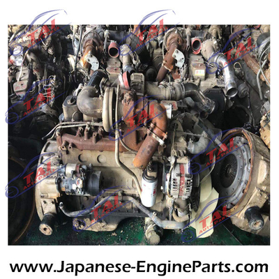Japanse motor 6BT Gebruikte complete automotive motor met versnellingsbak voor Cummins Dodge Ram pickup truck