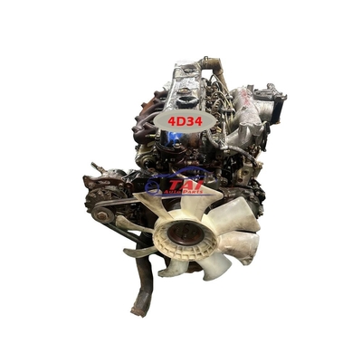 Good price TS 16949 Mitsubish 4D34 TURBO gebruikte motor Uitstekende kwaliteit online