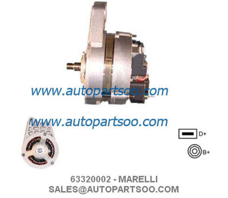 Goede prijs 63320002 Dieselgenerator Alternator 63321171 Marelli Alternator 12v 45a Alternadores online