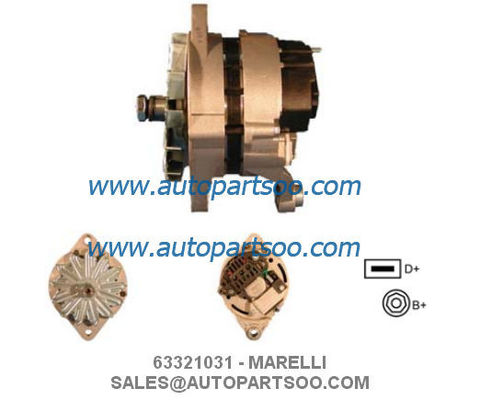 Goede prijs 63321031 9ar2951l DC-stroomdynamo Marelli-dynamo 12v 65a Alternadores online