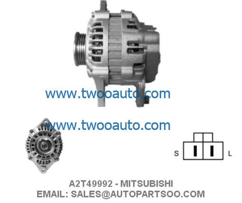 Goede prijs A2T49992 MD102084 Autogenerator Alternator Mitsubishi Alternator 12V 75A Alternadores online
