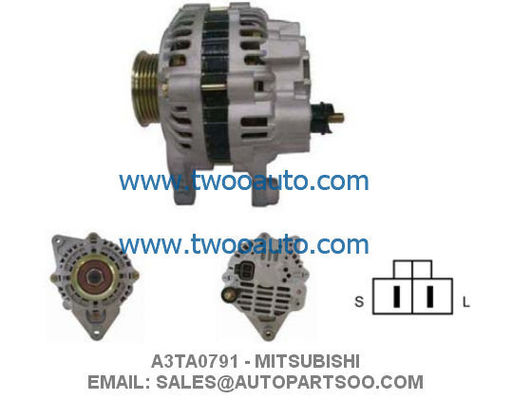 Goede prijs A3TA0791 A3TA0791A - MITSUBISHI Dynamo 12V 90A Dynamo's online