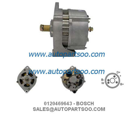 Goede prijs 0120469643 0120469693 BOSCH Alternator 24V 55A Alternator Op maat gemaakt kleur online