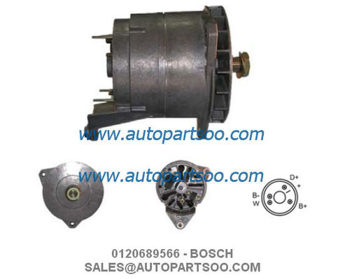 Goede prijs 0120689566 Autogenerator Alternator 0986045990 BOSCH Alternator 24V 140A Alternator online