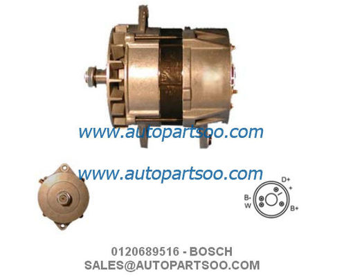 Goede prijs Hoge precisie 0120689516 LRA02526 BOSCH alternator 24V 100A alternator online