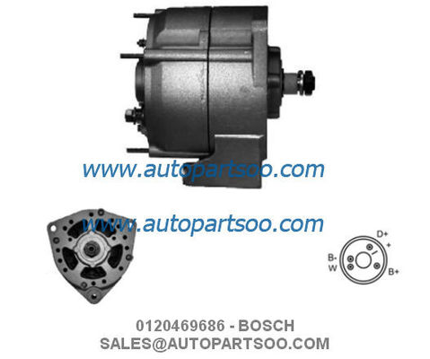 Goede prijs 0120469686 0120469982 - BOSCH Dynamo 24V 55A Dynamo online