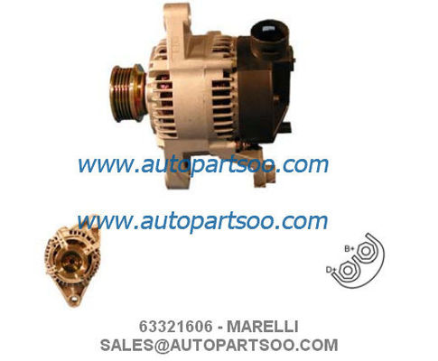 Goede prijs 063321606 063321607 - MARELLI Dynamo 12V 75A Dynamo's online
