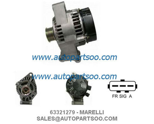 Goede prijs 63321279 63321679 - MARELLI Dynamo 12V 80A Dynamo's online