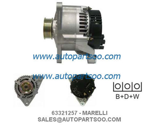 Goede prijs 63321257 63321425 - MARELLI Dynamo 12V 70A Dynamo's online