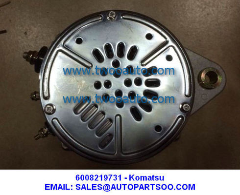 600-825-7110 - De Alternator 24V 75A 6008257110 WA300 S6D105 van KOMATSU PC650 6D170