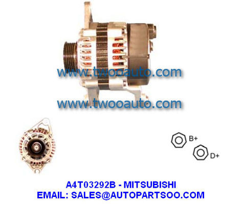 Goede prijs A4T03292A A4T03292B - MITSUBISHI Dynamo 12V 90A Dynamo's online
