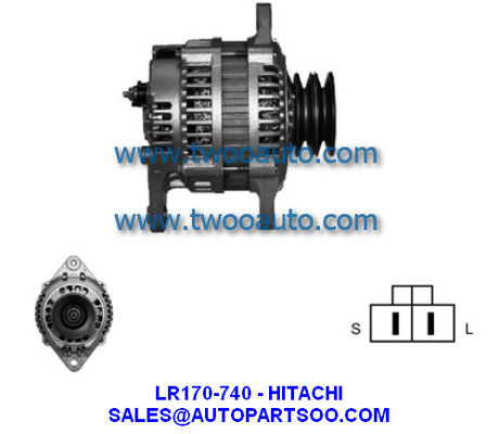 Goede prijs LR170-740 LR170-740B - HITACHI Dynamo 12V 70A Dynamo's online