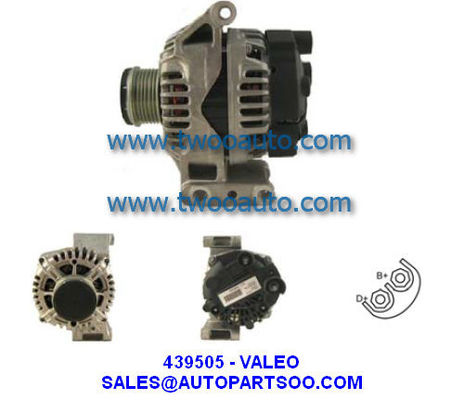 Goede prijs 437504 439505 439524 - VALEO Dynamo 12V 90A Dynamo's online