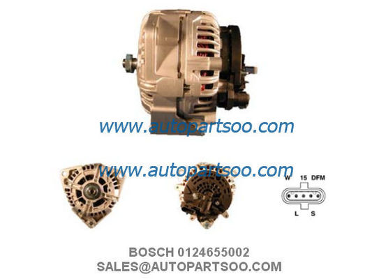 Goede prijs 0124655002 0124655023 BOSCH Alternator 24V 100A Alternator online