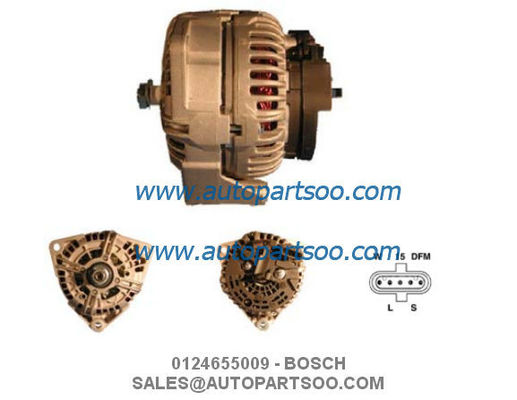 Goede prijs 0124655009 0986046590 BOSCH Alternator 24V 110A Dynamo online