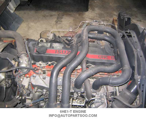 Goede prijs Gebruikte Isuzu motor onderdelen 6HE1-T motor Assy, Isuzu onderdelen met een redelijke prijs online