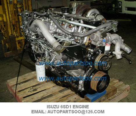 Goede prijs Isuzu 6SD1 Motor Assy Gebruikte Japanse motor 6WG1 6HK1 6HK1T 6RB1 6SD1 6BG1 6BG1T 6BD1 Dieselmotor online