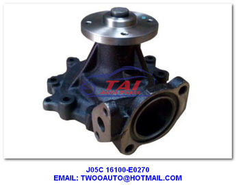 Good price OEM 16100-E0270 Hino van de waterpomp J05c Motoronderdelents 16949 Metaal online