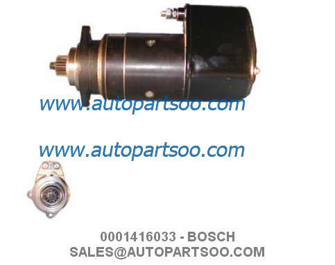 0001416033 - BOSCH-Startmotor 24V 5.4KW 9T MOTORES DE ARRANQUE