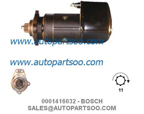 Goede prijs 0001410087 0001416032 - BOSCH Startmotor 24V 5.4KW 11T MOTORES DE ARRANQUE online