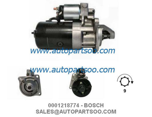 Goede prijs 0001218774 0986017490 - BOSCH Startmotor 12V 2.2KW 9T MOTORES DE ARRANQUE online