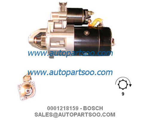 Goede prijs 0001218159 0001218759 - BOSCH Startmotor 12V 2.2KW 9T MOTORES DE ARRANQUE online