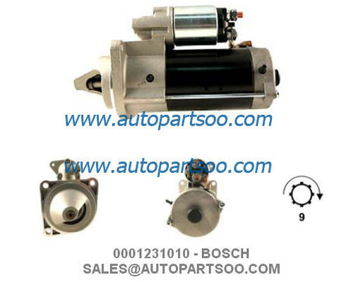 Goede prijs 0001231010 0986021690 - BOSCH Startmotor 24V 4KW 9T MOTORES DE ARRANQUE online