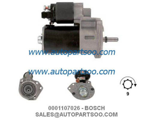 Goede prijs 0001107026 0001107103 - BOSCH Startmotor 12V 1.1KW 9T MOTORES DE ARRANQUE online
