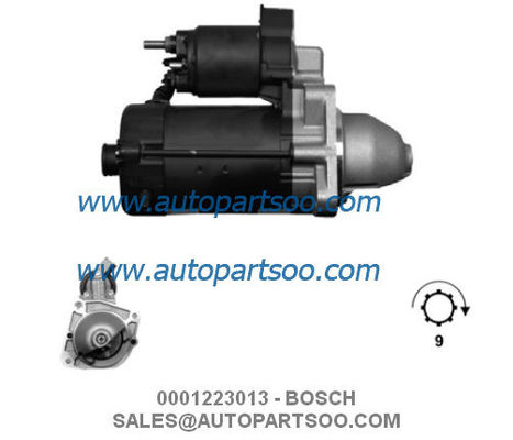 Goede prijs 0001223013 0986018960 - BOSCH Startmotor 12V 2.3KW 9T MOTORES DE ARRANQUE online