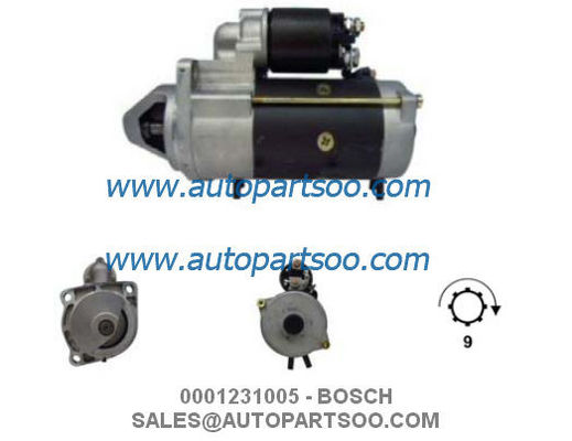 Goede prijs 0001231005 0986021000 - BOSCH Startmotor 24V 4KW 9T MOTORES DE ARRANQUE online