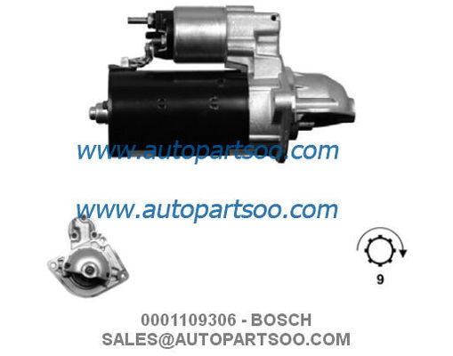 Goede prijs 0001109306 0001109307 - BOSCH Startmotor 12V 2.5KW 9T MOTORES DE ARRANQUE online