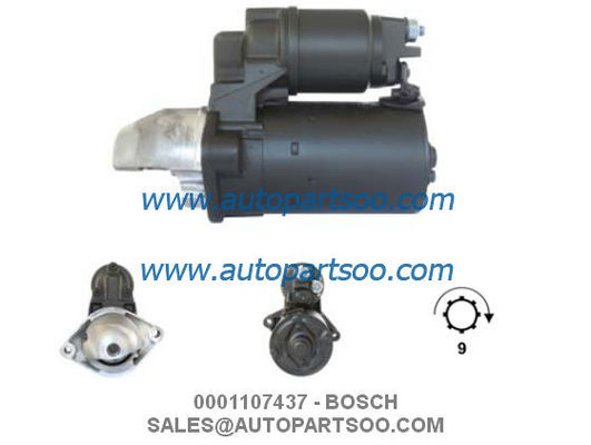 Goede prijs 0001107437 0986021240 - BOSCH Startmotor 12V 1.1KW 9T MOTORES DE ARRANQUE online