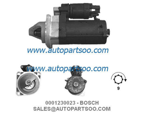 Goede prijs 0001230023 - BOSCH Startmotor 12V 3KW 9T MOTORES DE ARRANQUE online