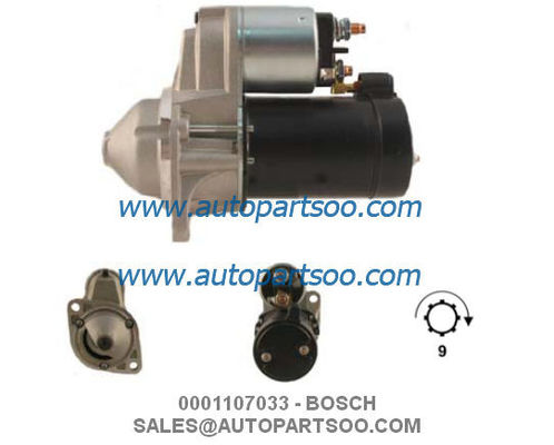 Goede prijs 0001107033 0001107062 - BOSCH Startmotor 12V 1.1KW 9T MOTORES DE ARRANQUE online