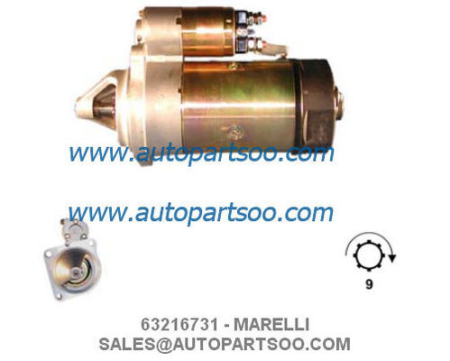 Goede prijs 63216731 ​​63216747 - MARELLI Startmotor 12V 4KW 9T MOTORES DE ARRANQUE online