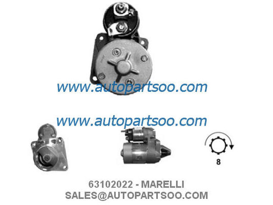 Goede prijs 63101021 63102022 - MARELLI Startmotor 12V 0.9KW 8T MOTORES DE ARRANQUE online