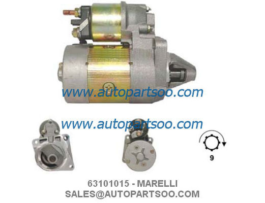 Goede prijs 63101015 63102007 - MARELLI Startmotor 12V 0.8KW 9T MOTORES DE ARRANQUE online