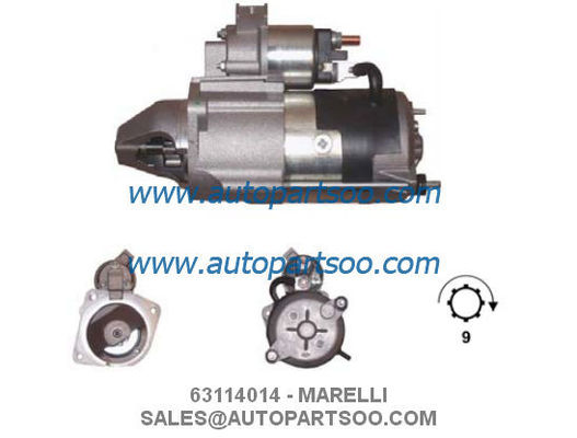 Goede prijs 63114014 0986021041 - MARELLI Startmotor 12V 2.6KW 9T MOTORES DE ARRANQUE online